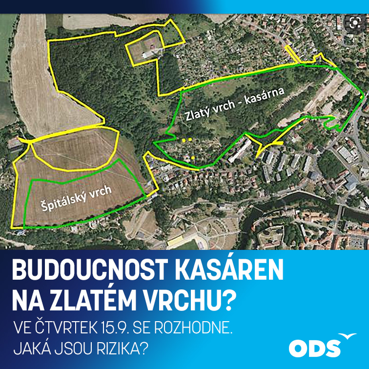 Aktuálně: Budoucnost kasáren na Zlatém vrchu